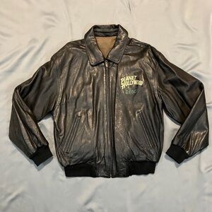 Vintage Leather Planet Hollywood Jacket